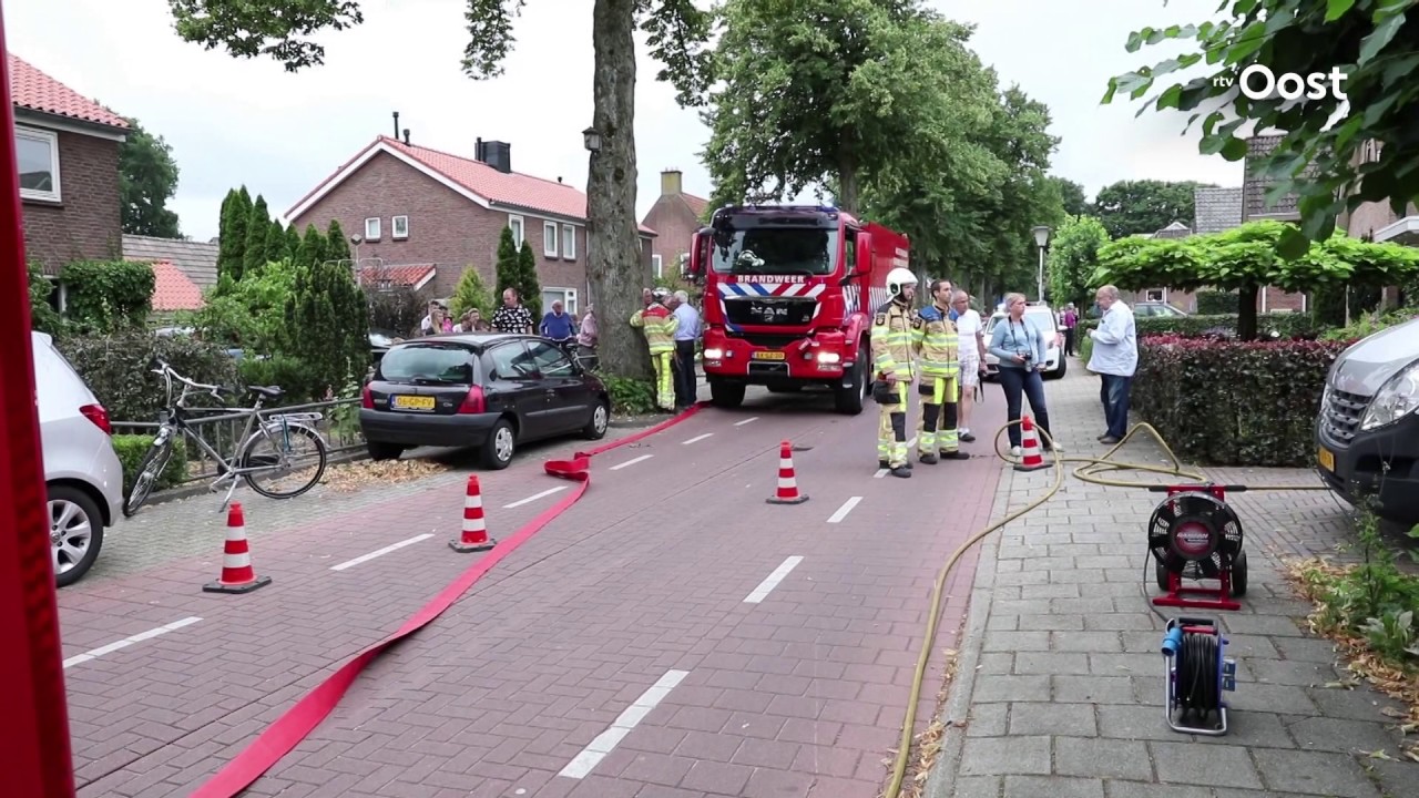 Brand door strijkijzer in woning in Ommen