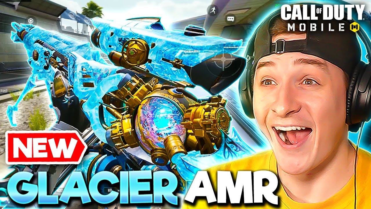 MAXED GLACIER AMR MYTHIC SNIPER! COD MOBILE - YouTube