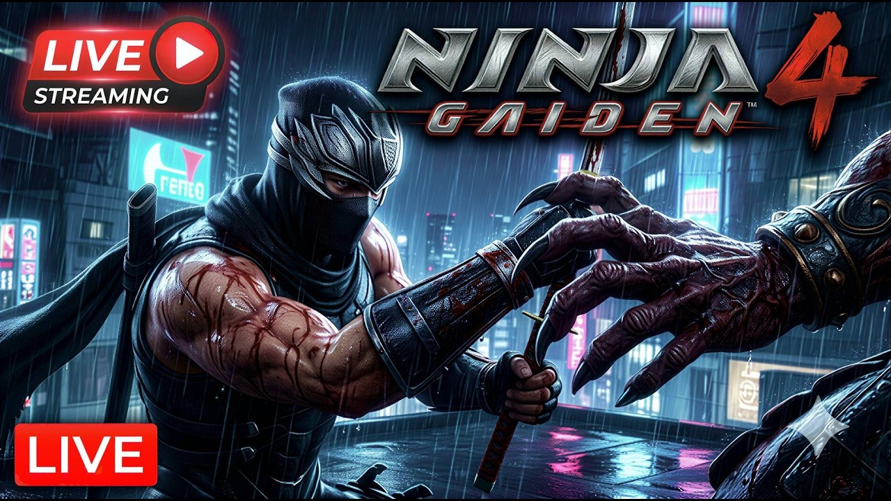 This Game Is BRUTAL 😱 Ninja Gaiden 4 LIVE Insane Combat & Boss Fights INDIAN STREAMER