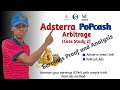 Adsterra to PopCash Arbitrage Earnings [case study 2]