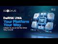 DeRISK UWA — Your Platform, Your Way | Configurable AI Underwriting for OT Cyber Risk
