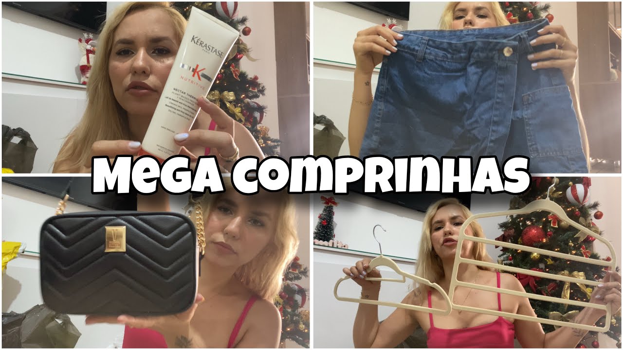 Comprinhas aleatórias/ Comprei roupas, bolsas e várias coisas para organizar meu Closet! ♥️🥰🥰