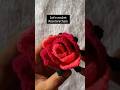 Do you like this double colour rose???#crochet #crochetrose #rosekeychain #keychaincrochet