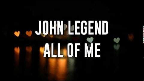 John Legend - All of me (M&N Pro Remix)