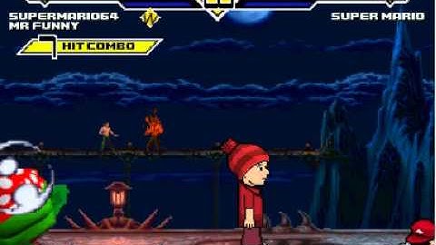 SuperMario64(Me) Vs 4 Random Characters The Final Part! MUGEN Battle!