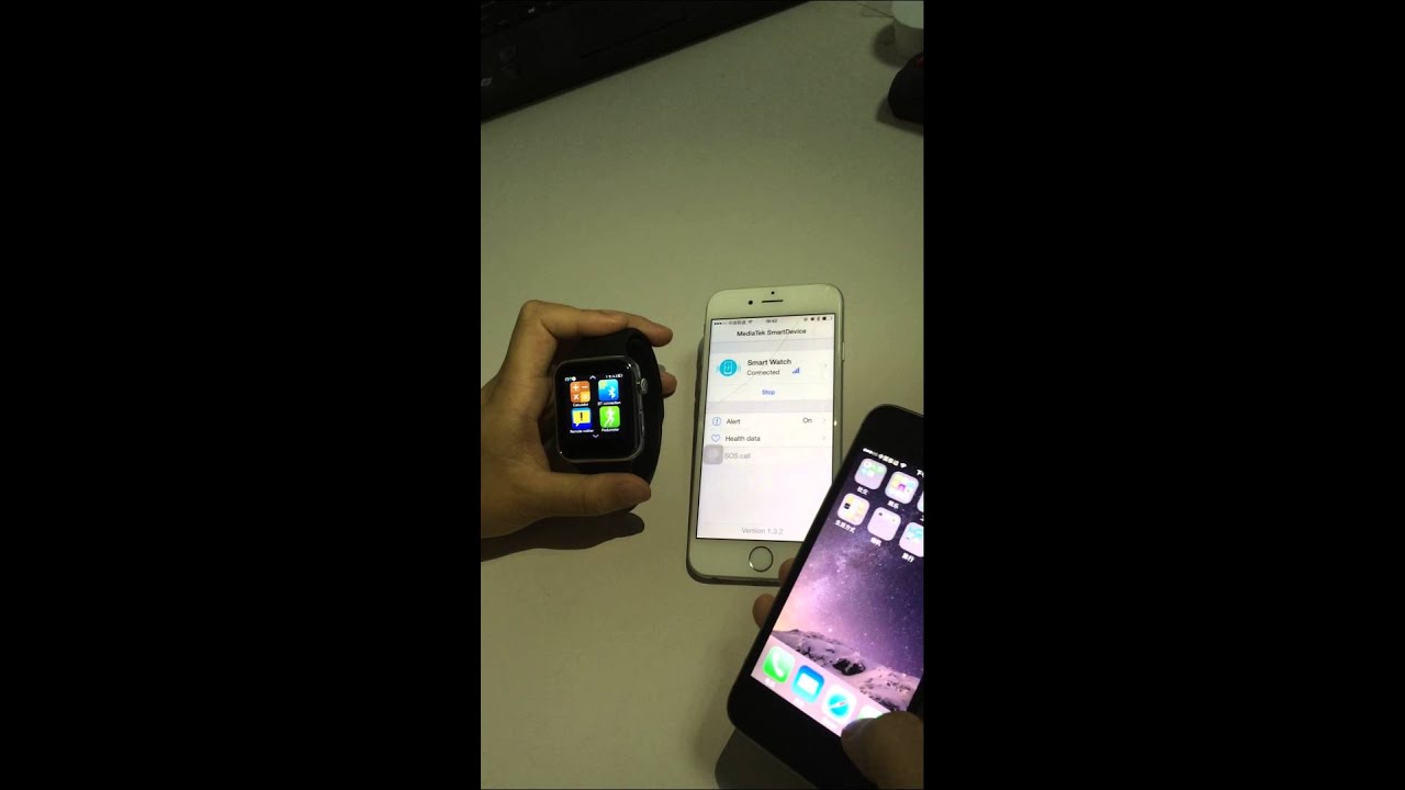 New Bluetooth smart watch W8 & A1 With TF SIM card camera