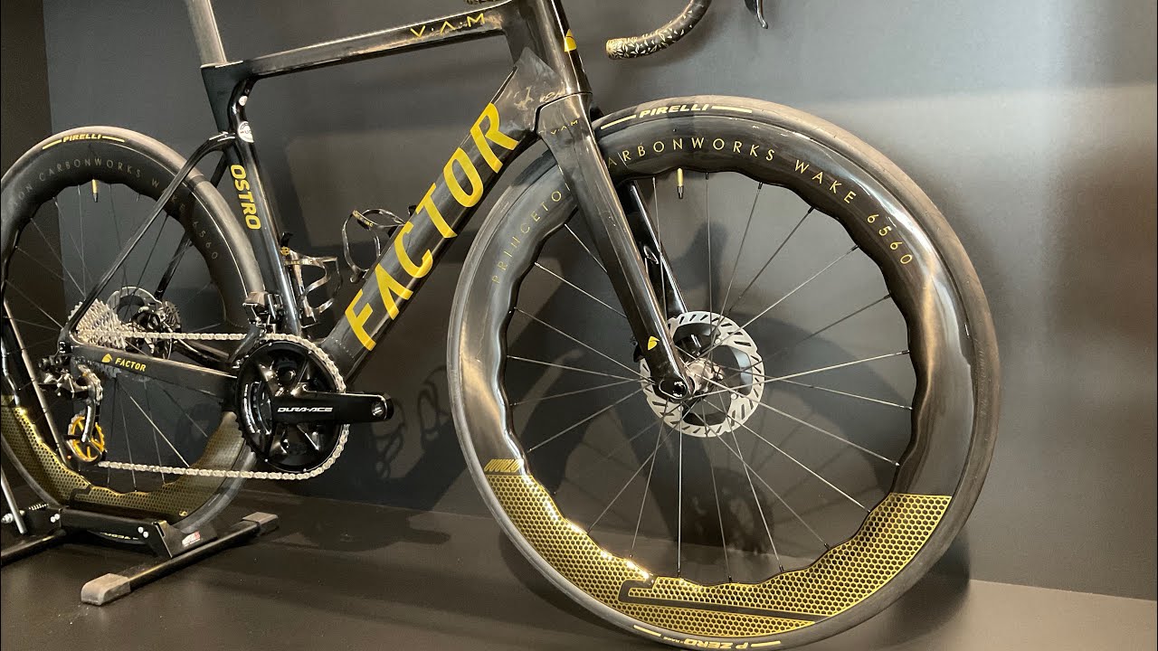 Unique 💥 Factor Ostro VAM | Princeton Wake 6560 | Gold | Dura Ace