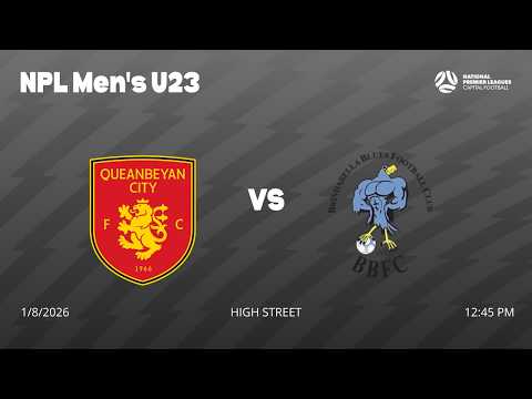 NPLM U23 Round 19 | Queanbeyan City vs Brindabella Blues | LIVE — football video