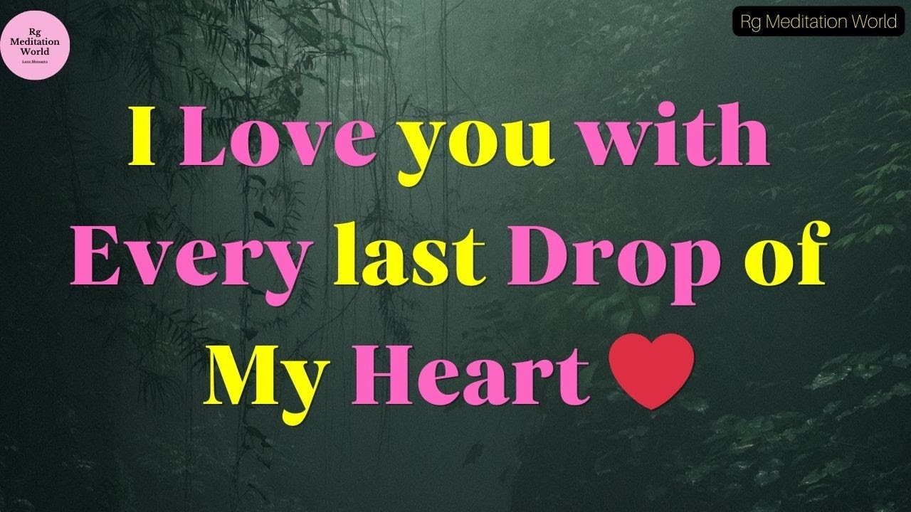 DM TO DF " I Love you with Every last Drop of My Heart " ️ # ...