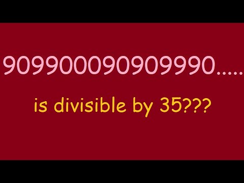 [Eng] RMO 2020 - Find the smallest multiple of 35 with digits 0/9 only - Number theory
