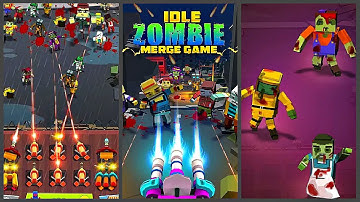 Idle Zombie : Merge Game (Gameplay Android)