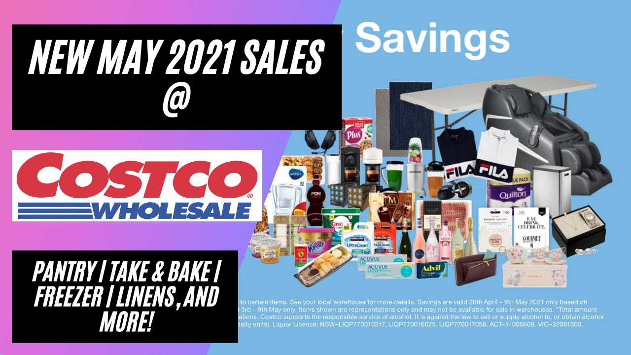 New May 2021 Sales at Costco!!! | Pantry | Take & Bake | Freezer | Linens, and More!