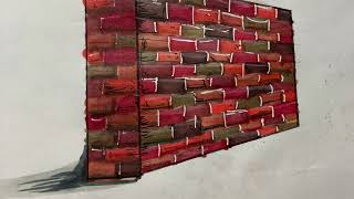 Rendering brick with Prisma Color Markers