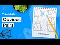 Obvious pairs - a Sudoku technique for beginners