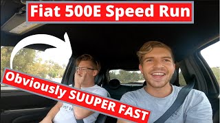 Fiat 500 E 0-60 Mph Speed Run // Max Shepherd