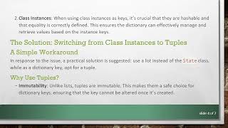 Resolving the KeyError in Python Dictionaries: A Guide to Understanding State Instances