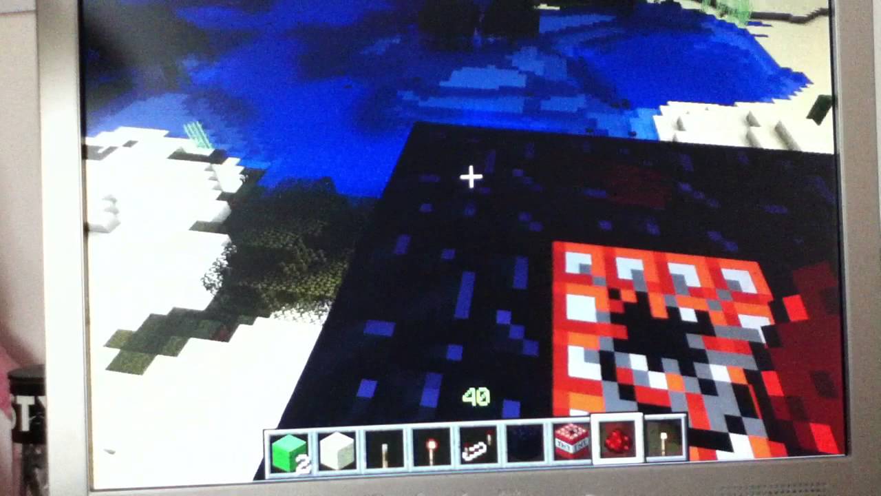 [Tuto] comment faire un mini bombardier dans minecraft. - YouTube