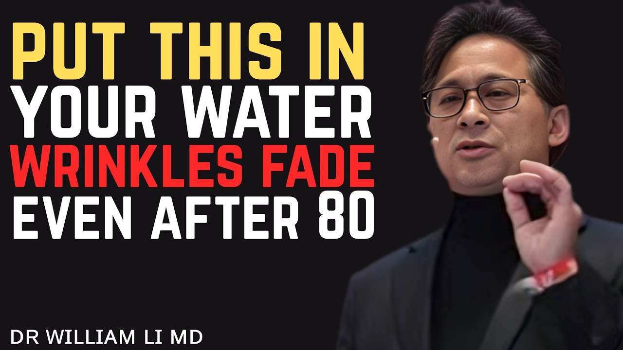 Senior STOP Drinking Plain Water! Add THIS to Boost Collagen, Firm Skin & Smooth Wrinkles