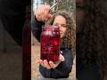Homemade wild huckleberry juice 🫐✨#juice #homemade #canning