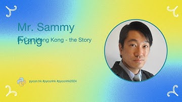 [PyCon HK 2024] [Keynote] PyCon Hong Kong - the Story