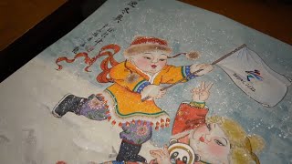 GLOBALink | Chinese craftsmen cheer for Beijing Winter Olympics with innovative artworks