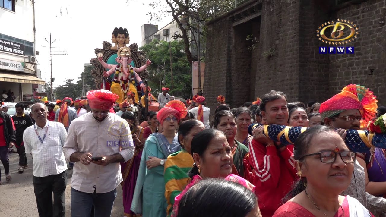 कोल्हापूर शहरातील गणेशविसर्जन मिरवणूक आटोपली १८ तासात