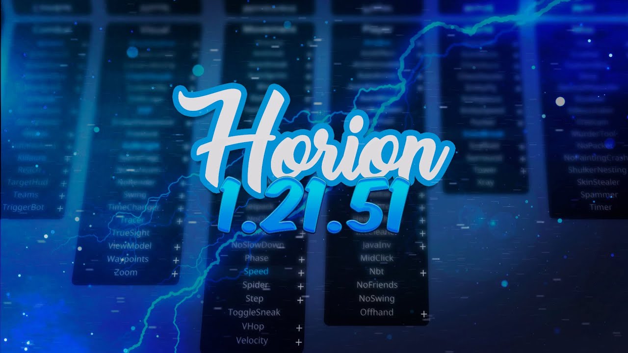 🔥 HORION CLIENT 1.21.51 MINECRAFT BEDROCK / KillAura, Aimbot, X-Ray ...