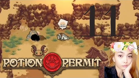 POTION PERMIT Walkthrough Gameplay Part 11 - Farming materials is getting harder, died a lot 😆