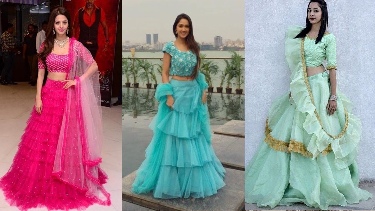 engagement lehenga designs 2019