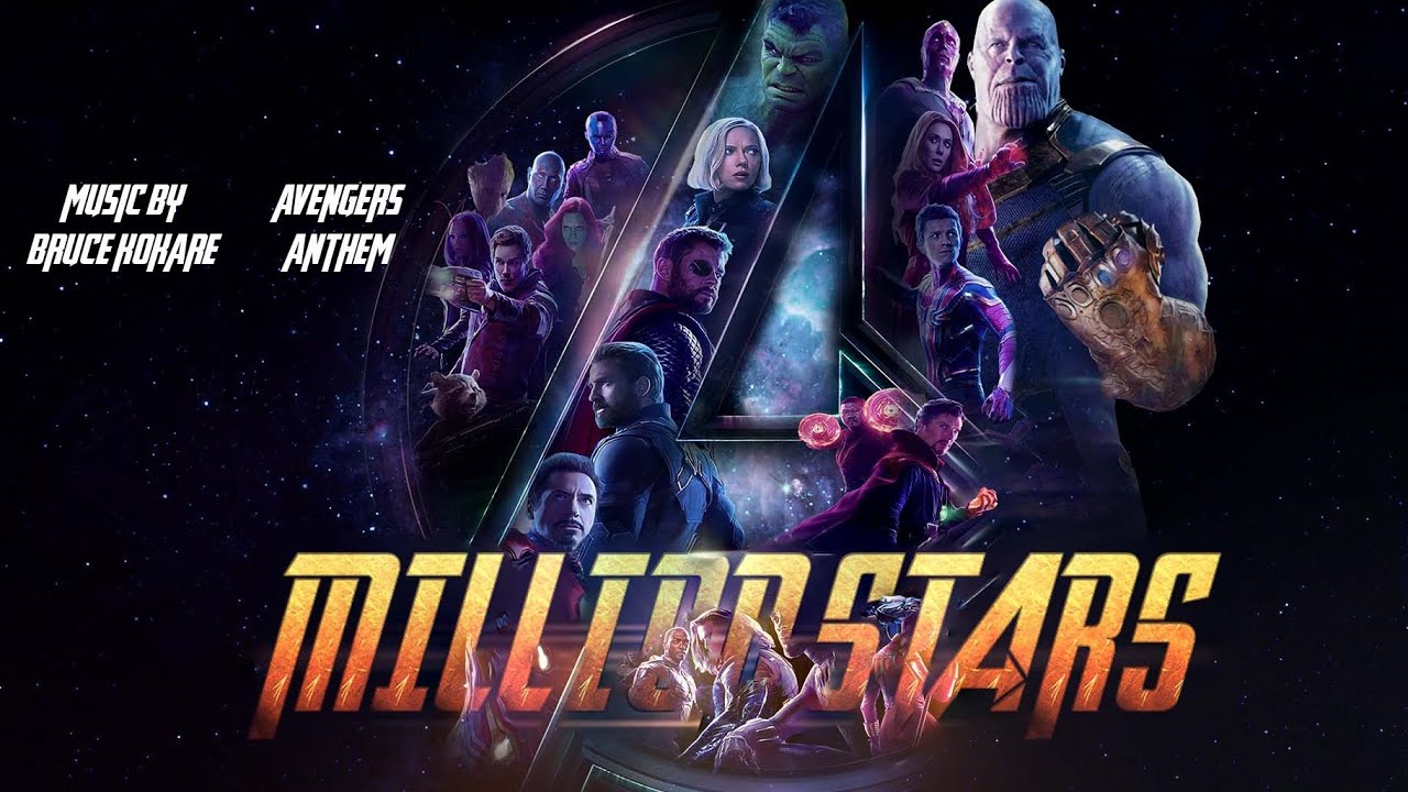 Million Stars | Avengers Anthem | Bruce Kokare | Marvel | Video Song