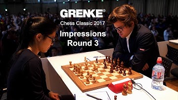 GRENKE Chess Classic 2017 | Impressions 3rd round