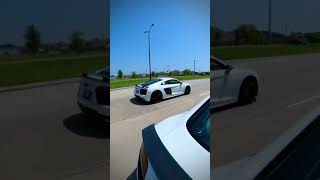 Ford GT,  Audi R8, Lamborghini Huracan -  rolling 360 - #shorts