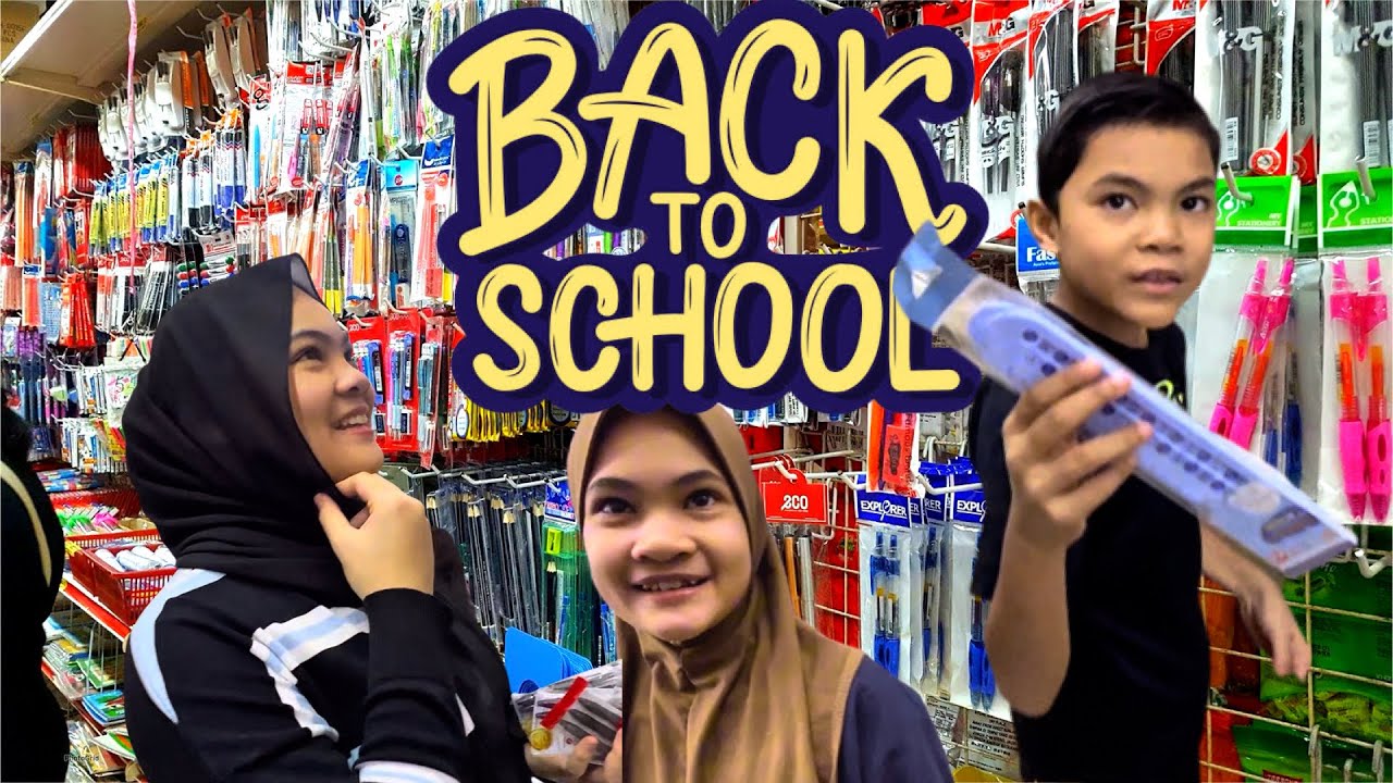 Karenah anak2 beli peralatan sekolah #ecoshopmalaysia 