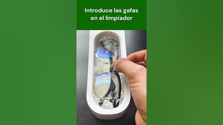 Limpia tus lentes con facilidad: 👓 Descubre el Limpiador Ultrasónico para gafas 🔥 #compraronline