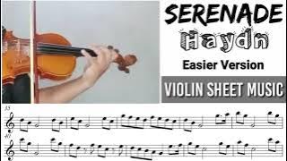 Free Sheet || Serenade - Haydn || Violin Cover Sheet Music