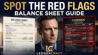 How to Read a Balance Sheet Like a Forensic Accountant | Beginner’s Guide + Red Flags