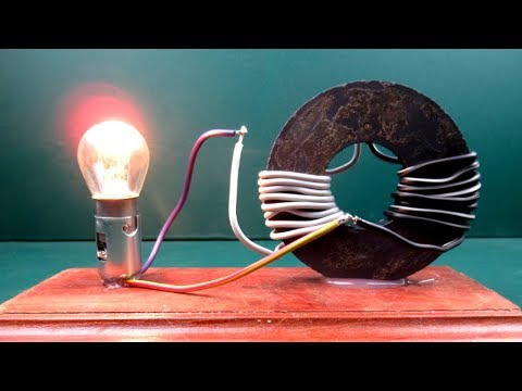 Free energy generator Magnet Coil Work 100% - New Science project experiment at Home