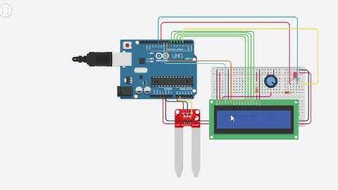 Moisture Control Sensor with Arduino Uno: Monitoring Levels on LCD Display Tutorial