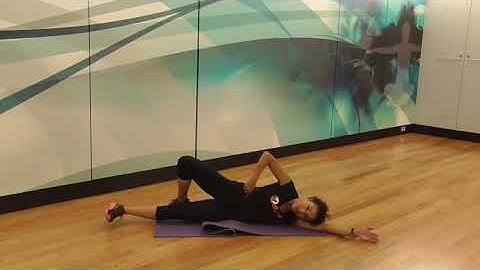 Marietta Mehanni presents Muscle conditioning exercise tip side lying leg lifts