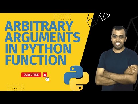 Arbitrary Arguments In Python Function #LingarajTechhub