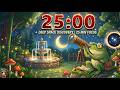 Frog Timer Midnight Galaxy 🌌  25 Minute Pomodoro Focus