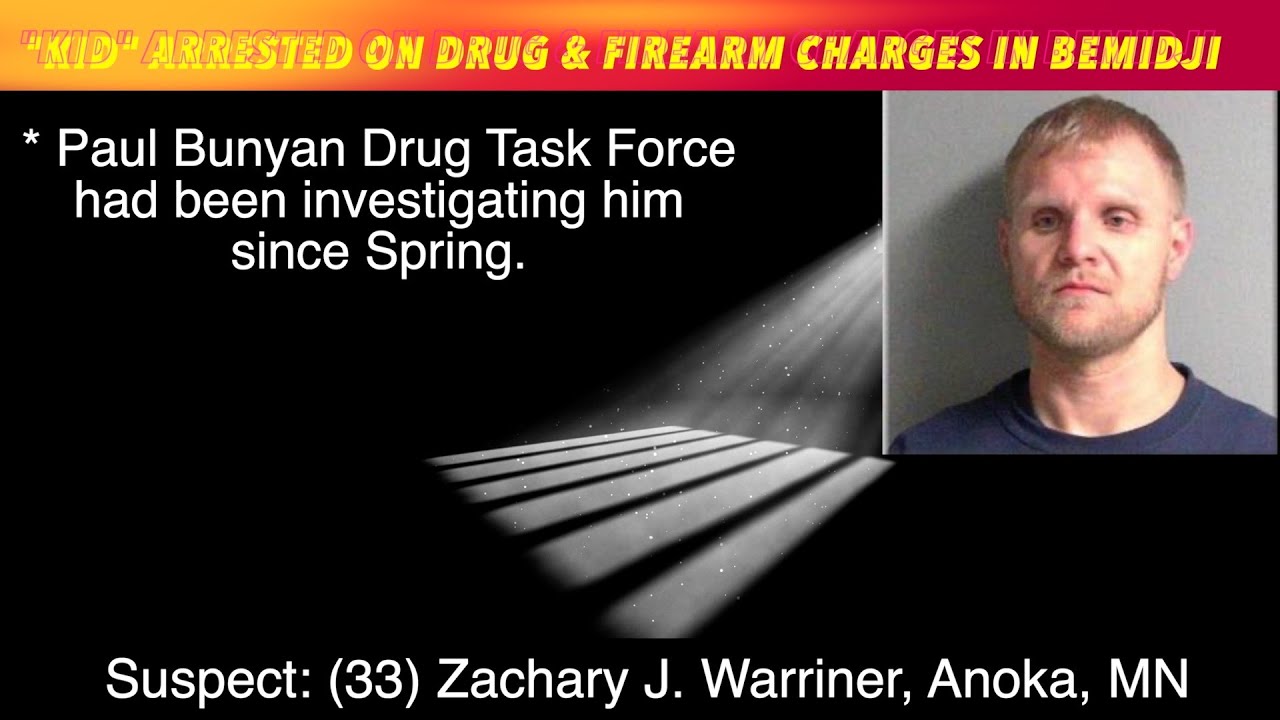 "Kid" Arrested On Drug & Firearms Charges In Bemidji - YouTube