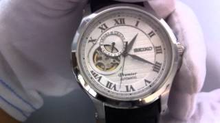 Men's Seiko Premier Automatic Watch SSA027 - YouTube