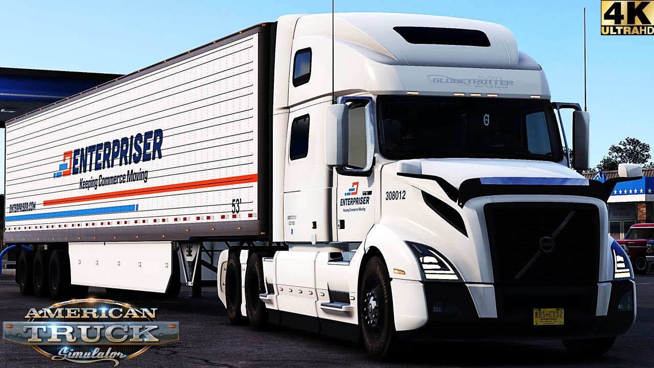 ATS | DLC KANSAS | Enterpriser Logistics | PNG Graphic Mod | 4K 