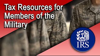 Tax Resources for Members of the Military