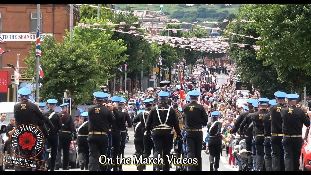 Trevor King Memorial Parade Shankill 5th July 2025