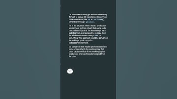 Is it OK to copy (not clone) a git repository using basic Unix commands? #shorts