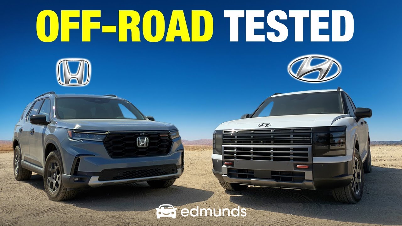 Honda Pilot TrailSport vs. Hyundai Palisade XRT Pro | Which 3-Row SUV Is Better Off-Road?