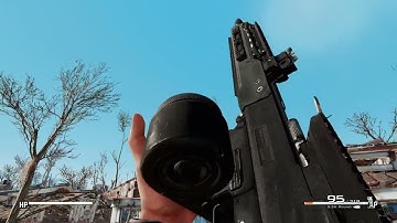 Fallout 4 - MW Holger-26 mod with it