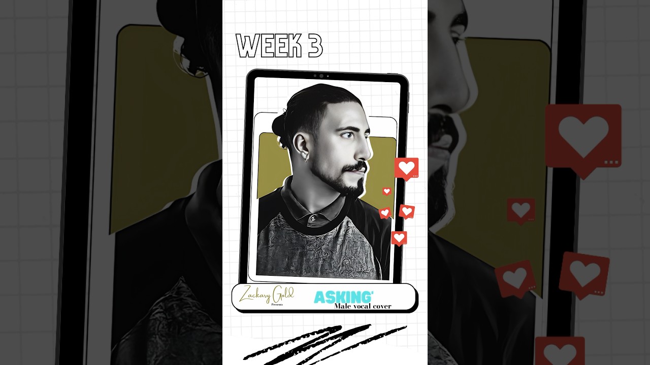 Asking | Male Vocal Cover ad by Zackary Gold 